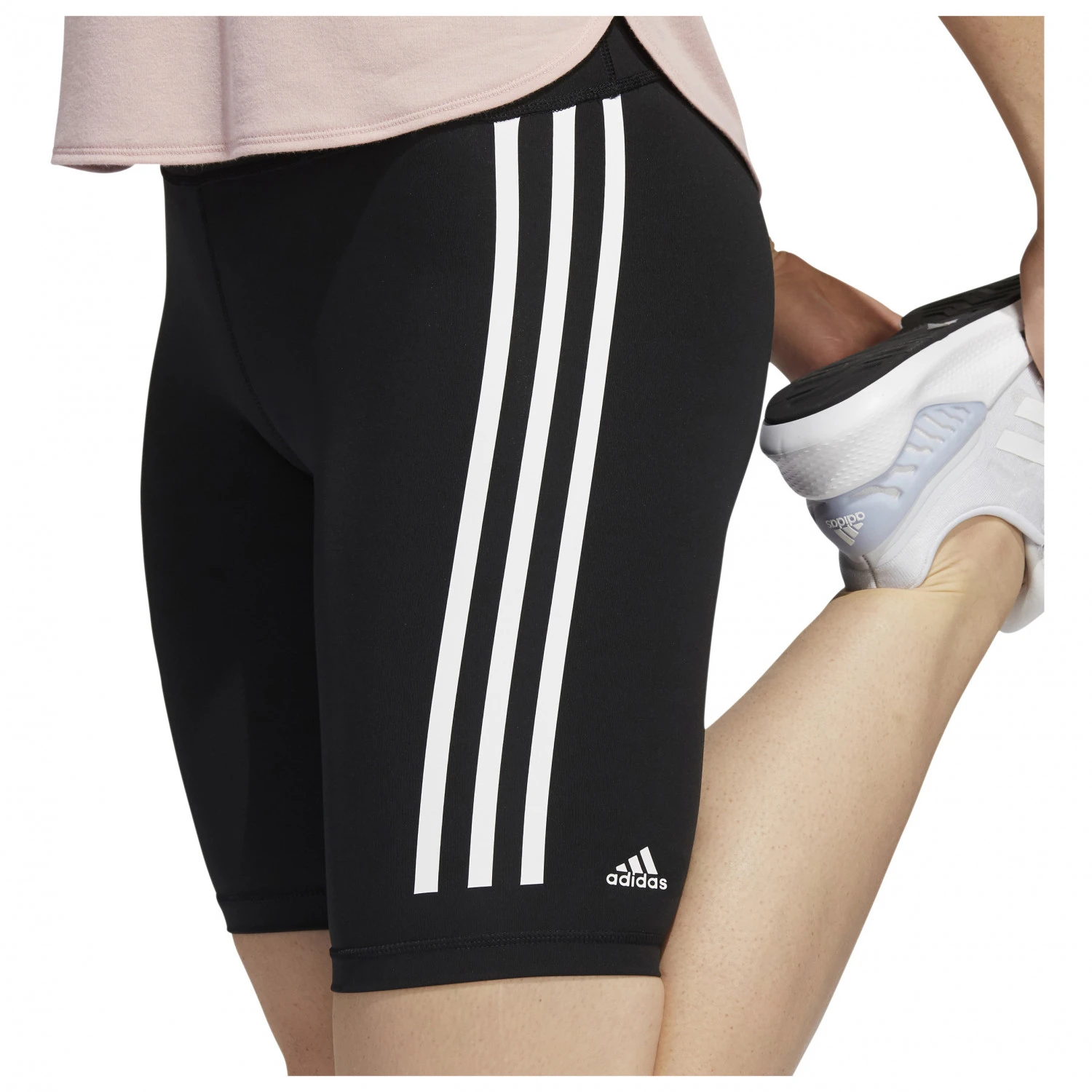 ADIDAS Women's Opt Ti Bike Tee - Running Tights - Image 5