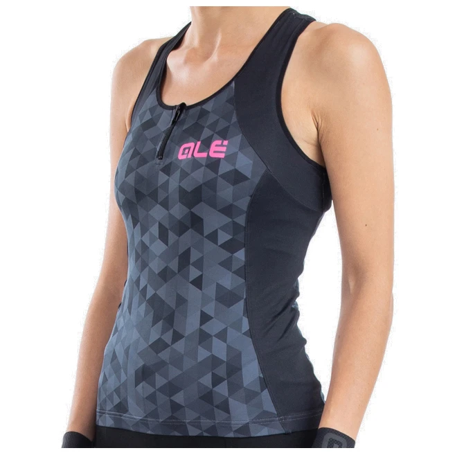 ALE Women's Triangles Top - Cycling Singlet