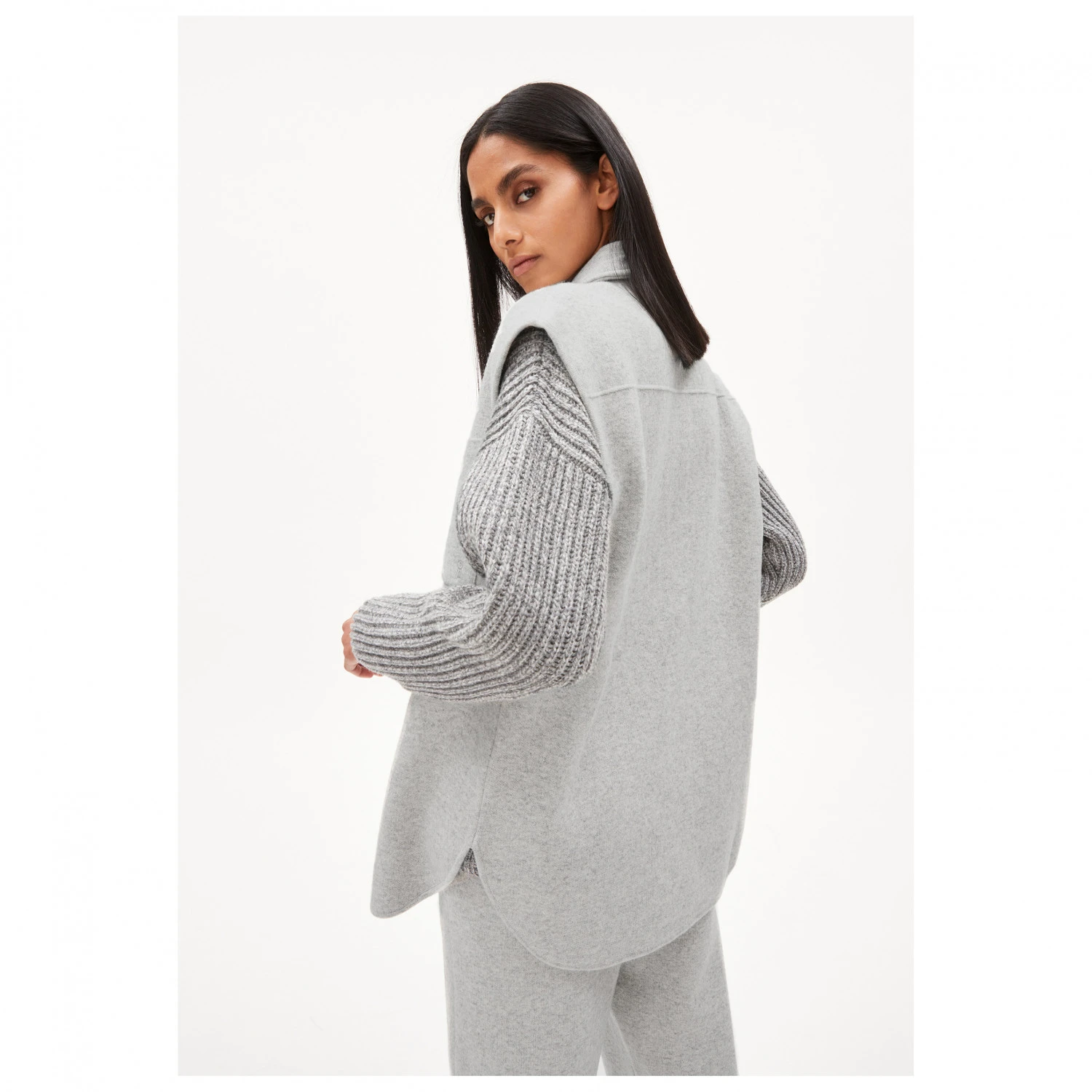 Armedangels Women's Almaraa Sleeveless - Wool Vest - Image 4