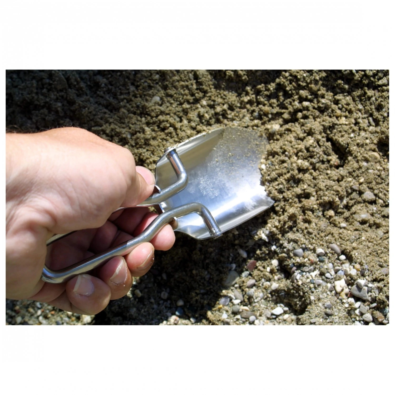 Basic Nature Klappschaufel Edelstahl - Folding Spade - Image 3