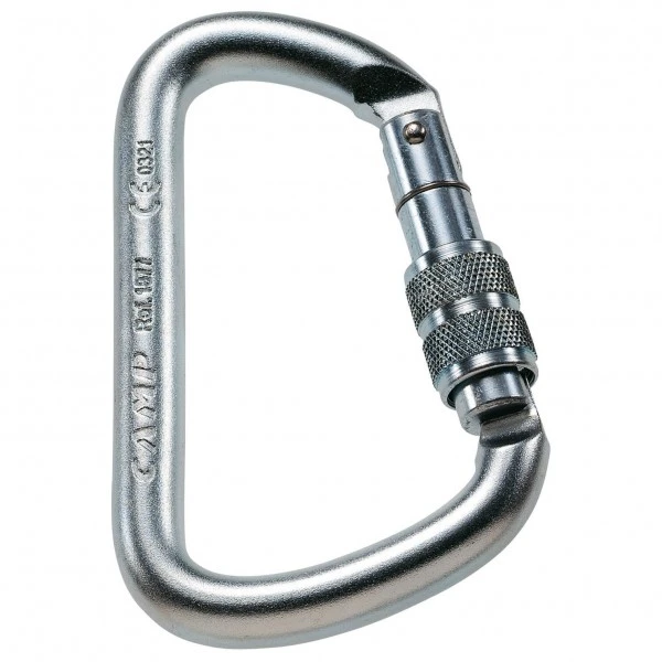 Steel D - Steel Carabiner