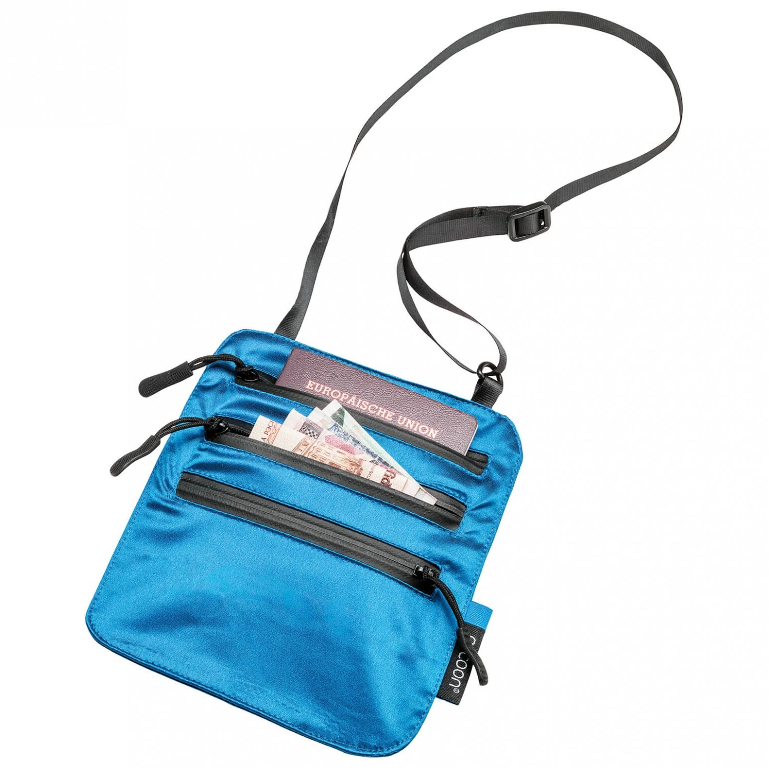 Cocoon Secret Neck Wallet / Silk - Valuables Pouch - Image 2