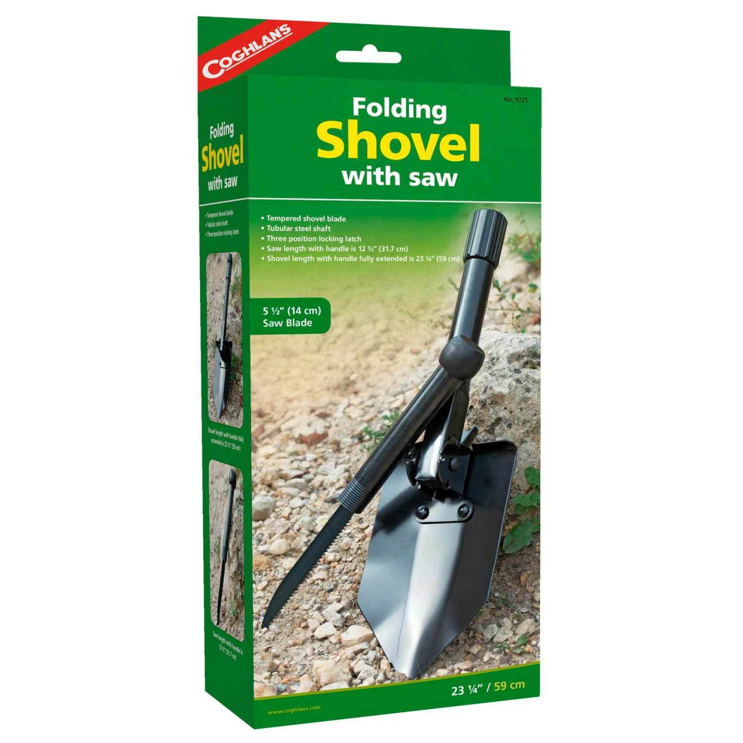 Coghlans Klappspaten Mit Säge - Folding Spade