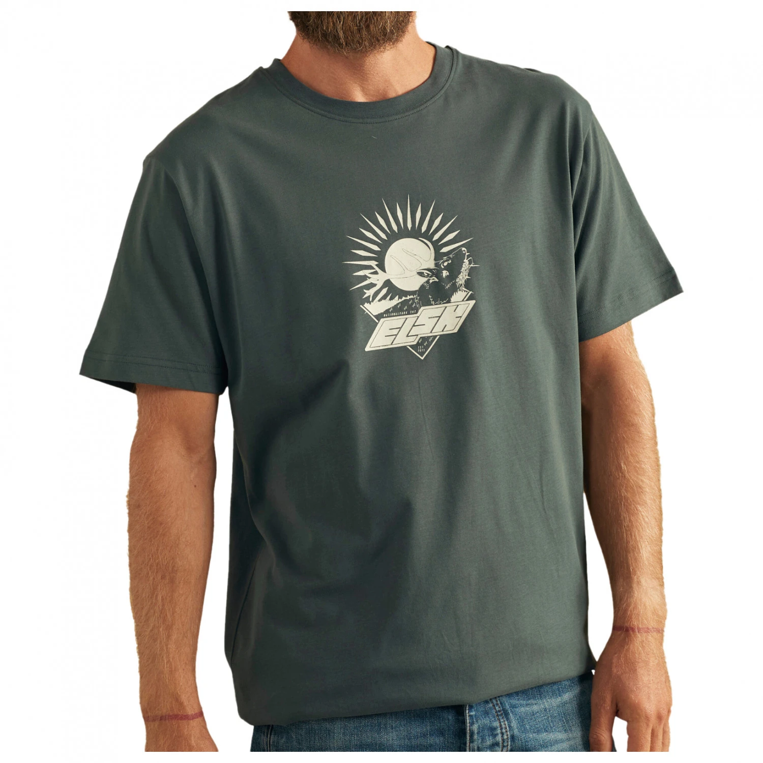 Tech Stag Brushed T-Shirt - T-shirt