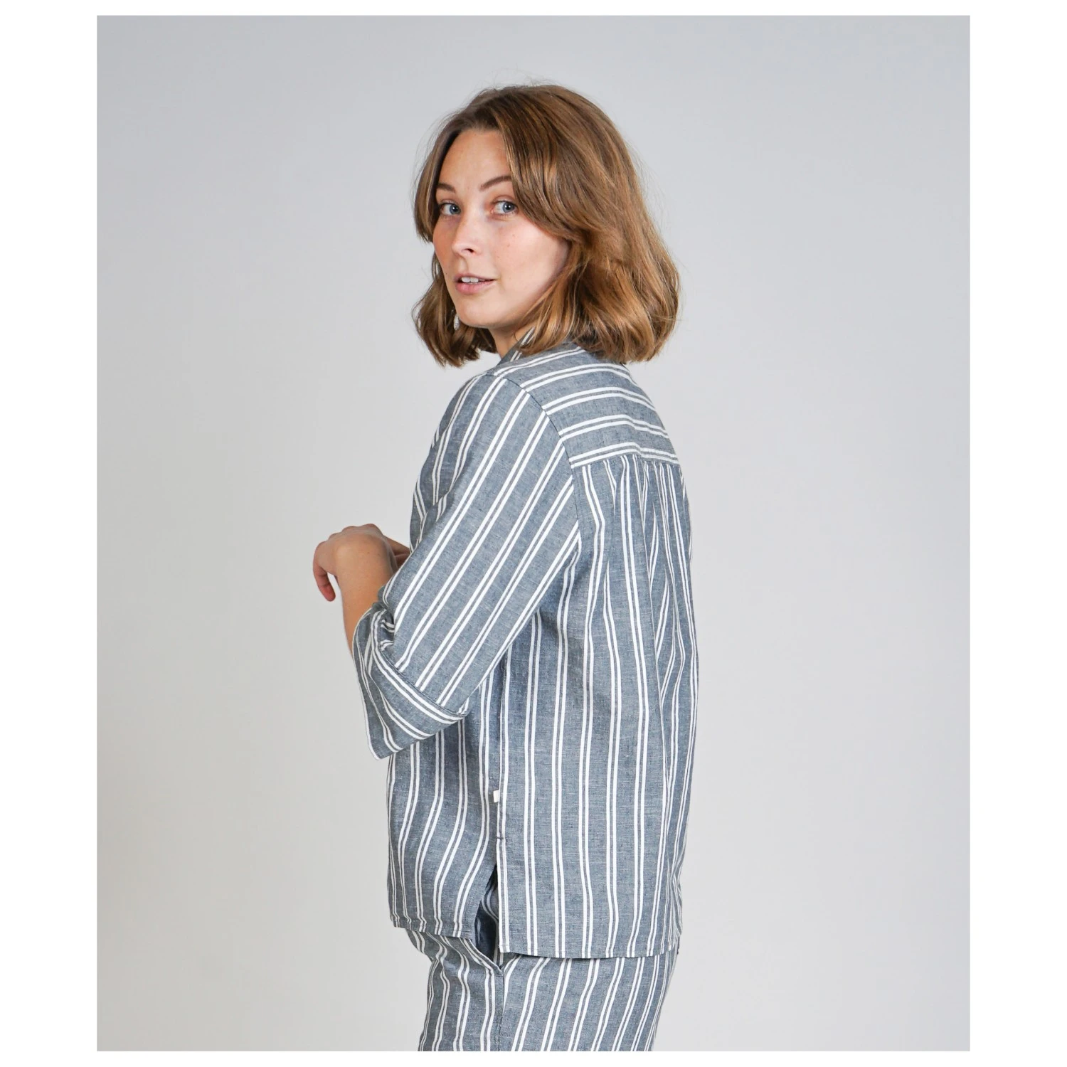 Women's Sonja S/S Striped Shirt - Blouse - Image 2