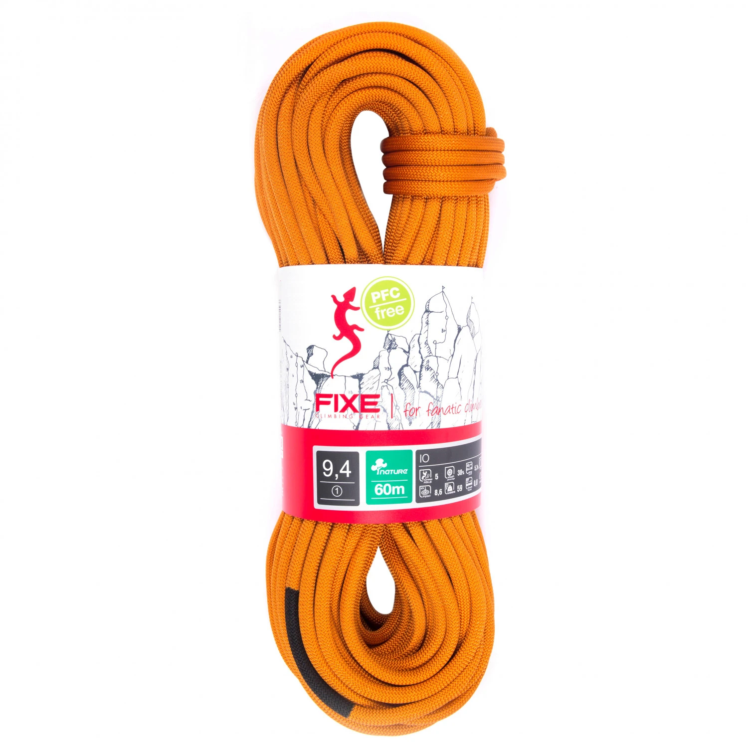 Fixe Einfachseil IO Nature 9,4 Mm - Single Rope
