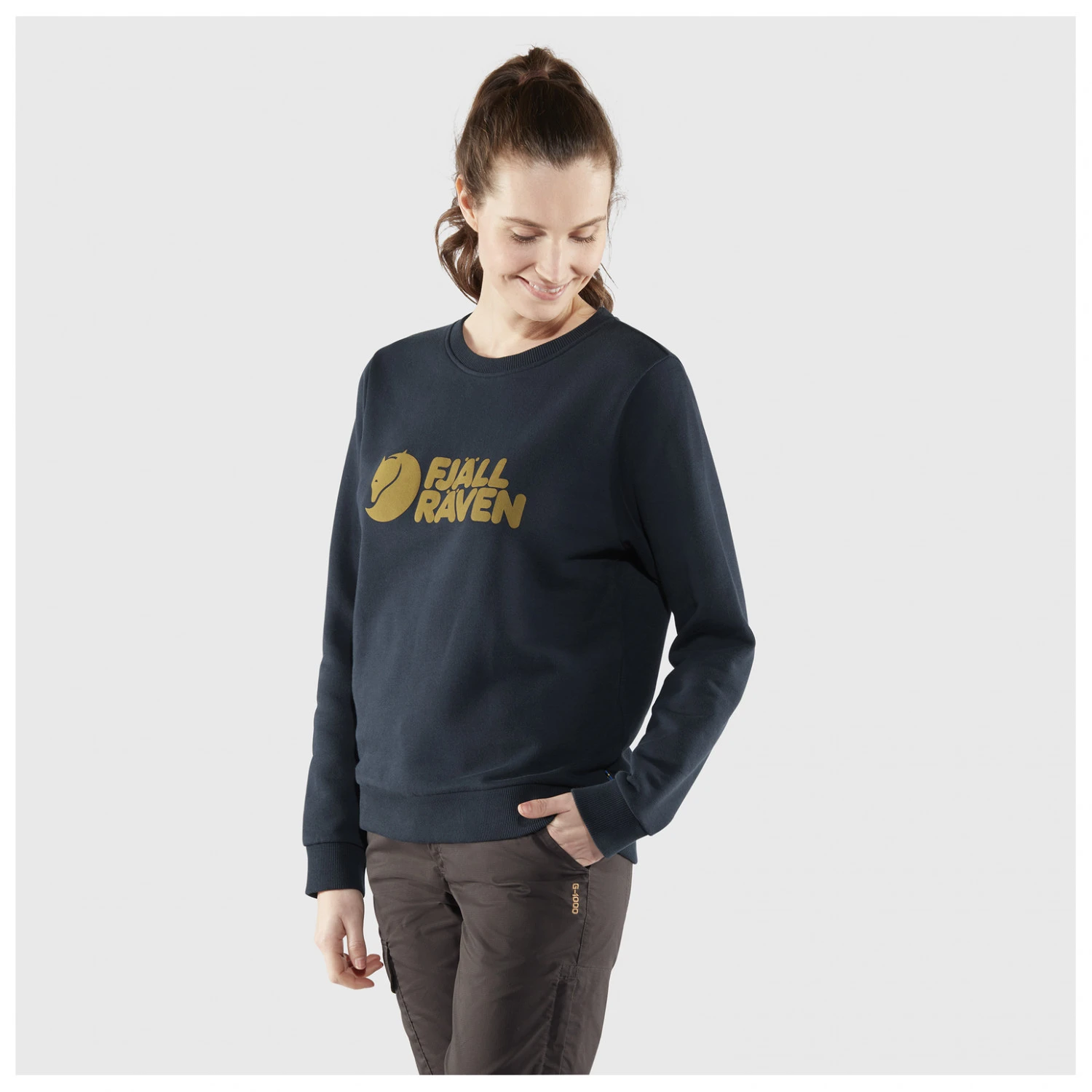 FJÄLLRÄVEN Women's Fjällräven Logo Sweater - Jumper - Image 4
