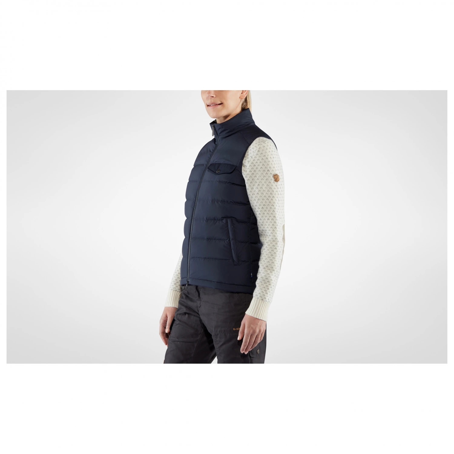 FJÄLLRÄVEN Women's Greenland Down Liner Vest - Down Vest - Image 5