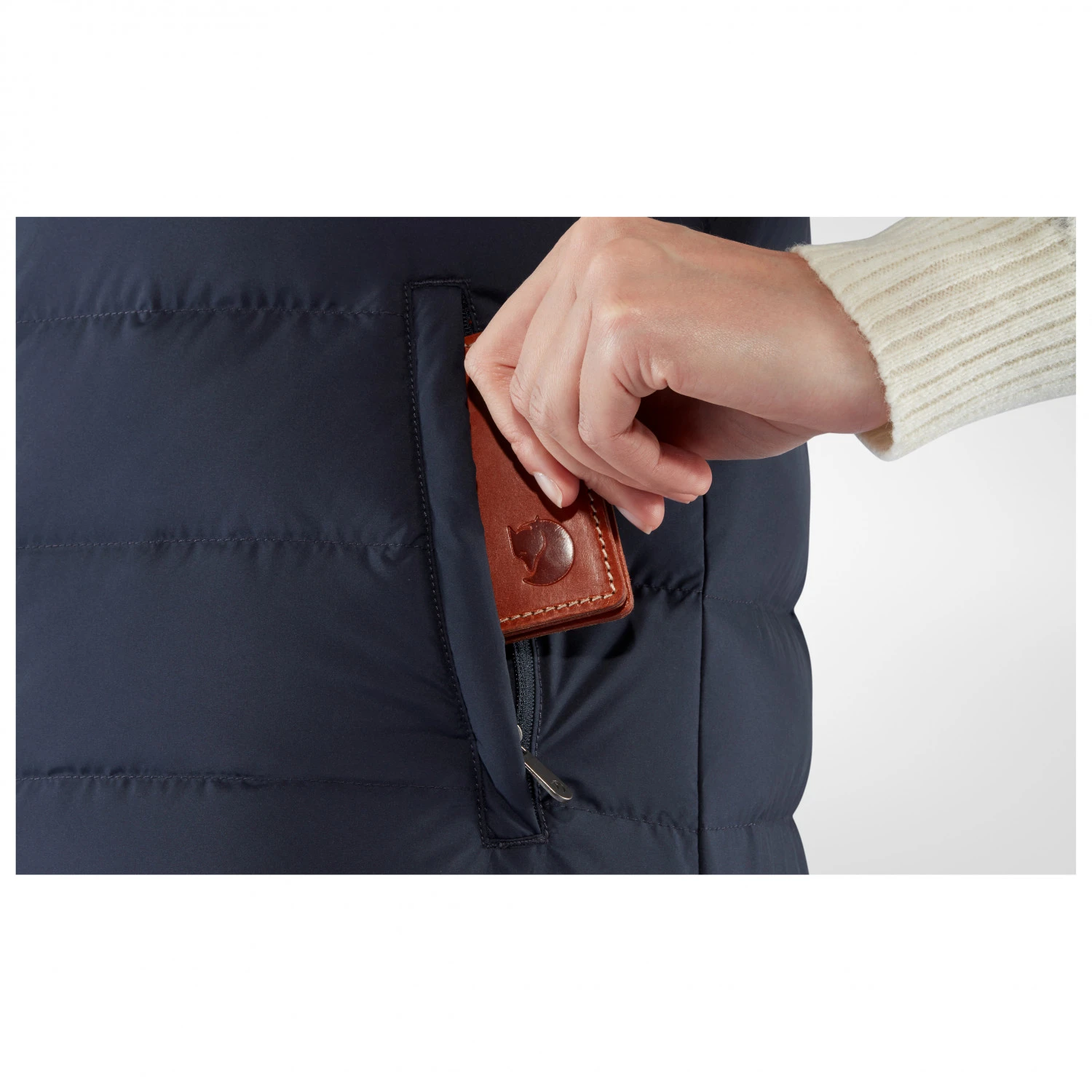 FJÄLLRÄVEN Women's Greenland Down Liner Vest - Down Vest - Image 8