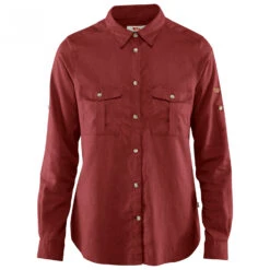FJÄLLRÄVEN Women's Övik Travel Shirt L/S - Blouse