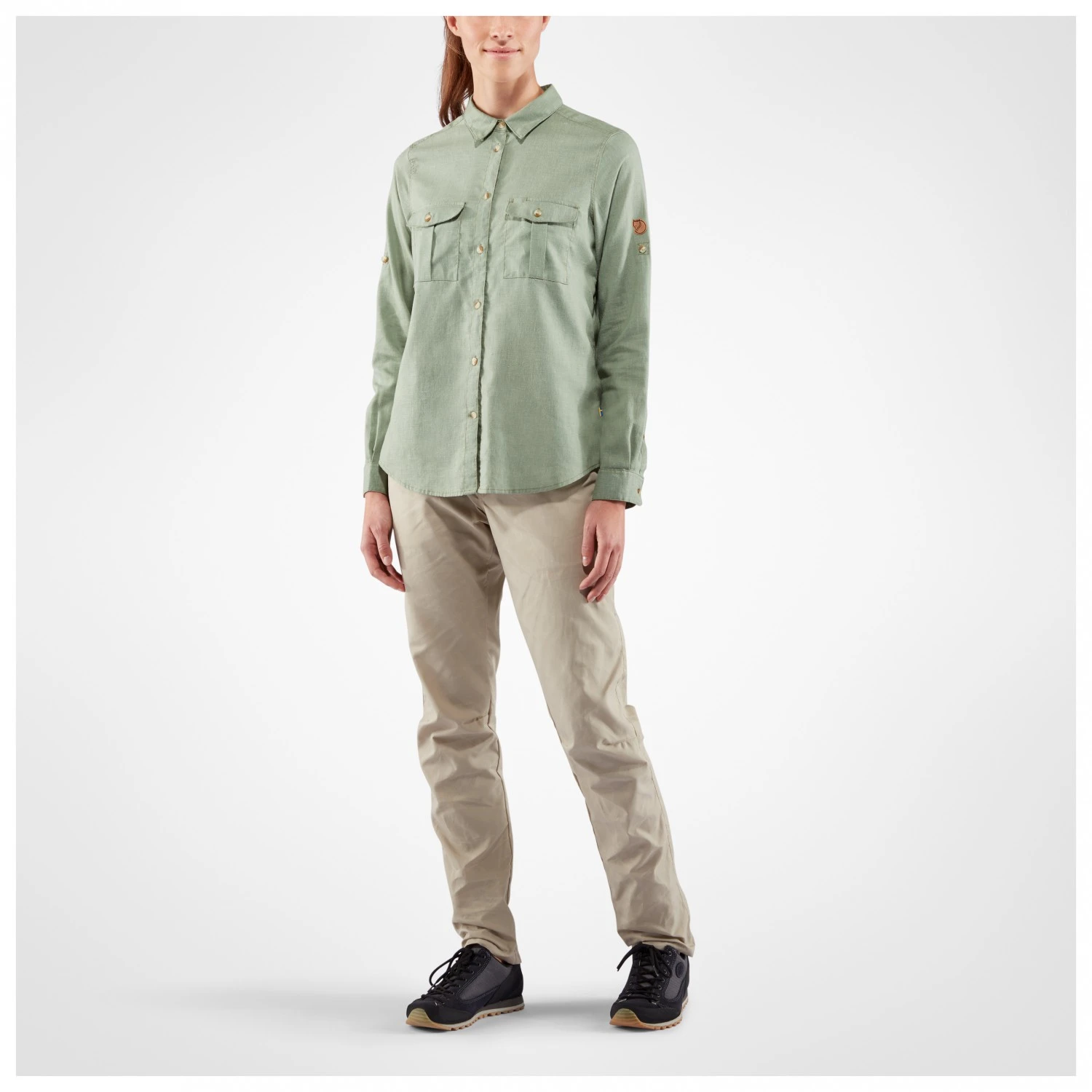 FJÄLLRÄVEN Women's Övik Travel Shirt L/S - Blouse - Image 3