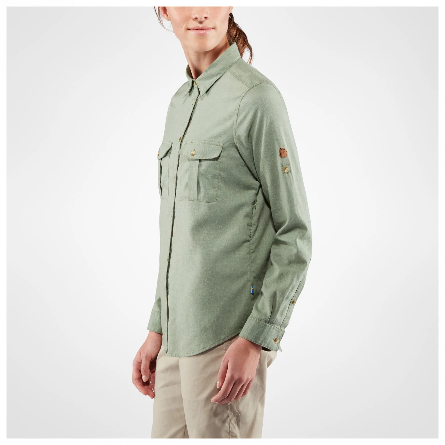 FJÄLLRÄVEN Women's Övik Travel Shirt L/S - Blouse - Image 4