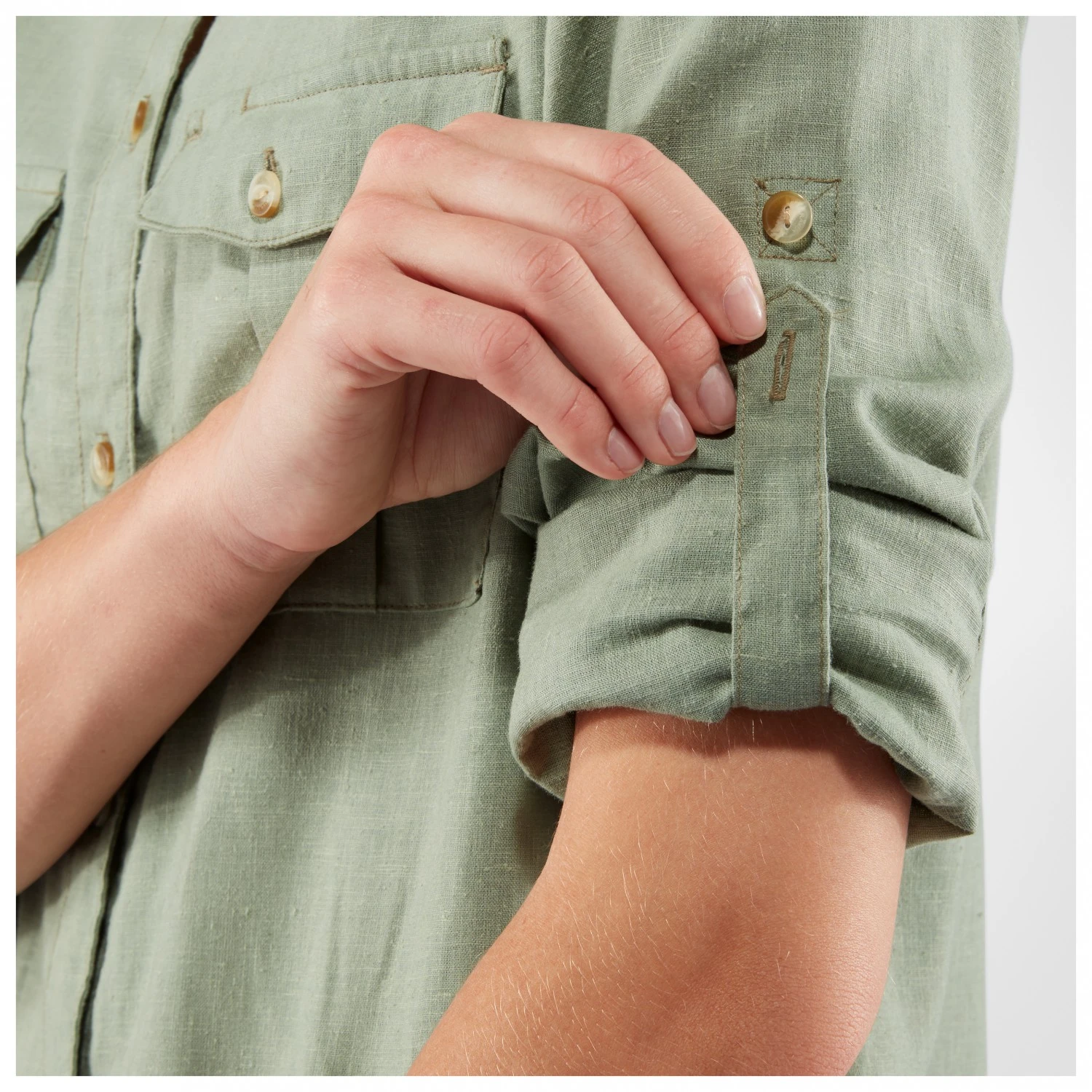 FJÄLLRÄVEN Women's Övik Travel Shirt L/S - Blouse - Image 6