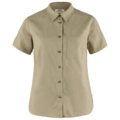 FJÄLLRÄVEN Women's Övik Travel Shirt S/S - Blouse