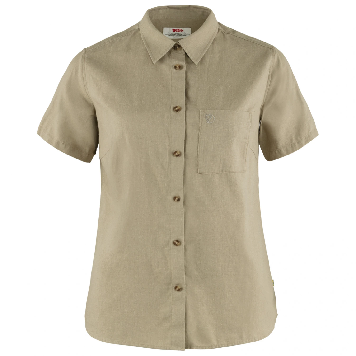 FJÄLLRÄVEN Women's Övik Travel Shirt S/S - Blouse