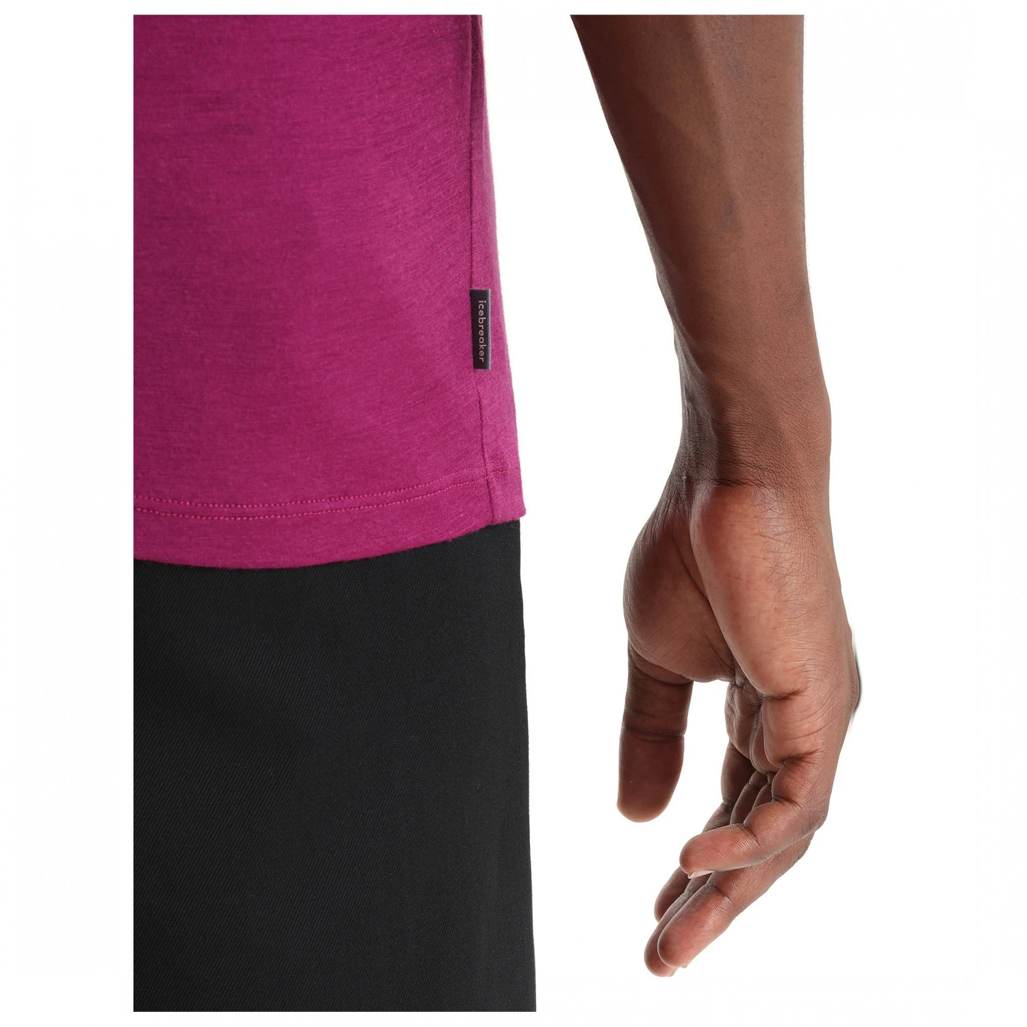 Icebreaker Tech Lite II S/S Tee Mountain Sunset - Merino Shirt - Image 6