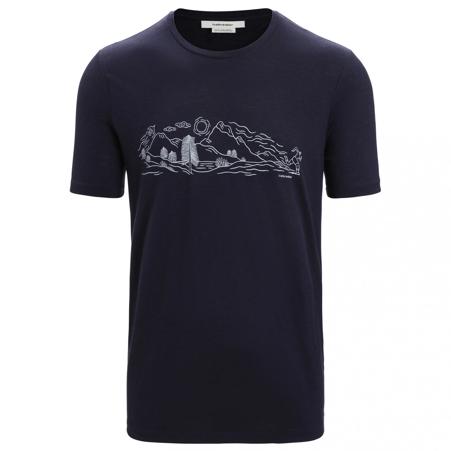 Icebreaker Tech Lite II S/S Tee Nature Sprint - Merino Shirt