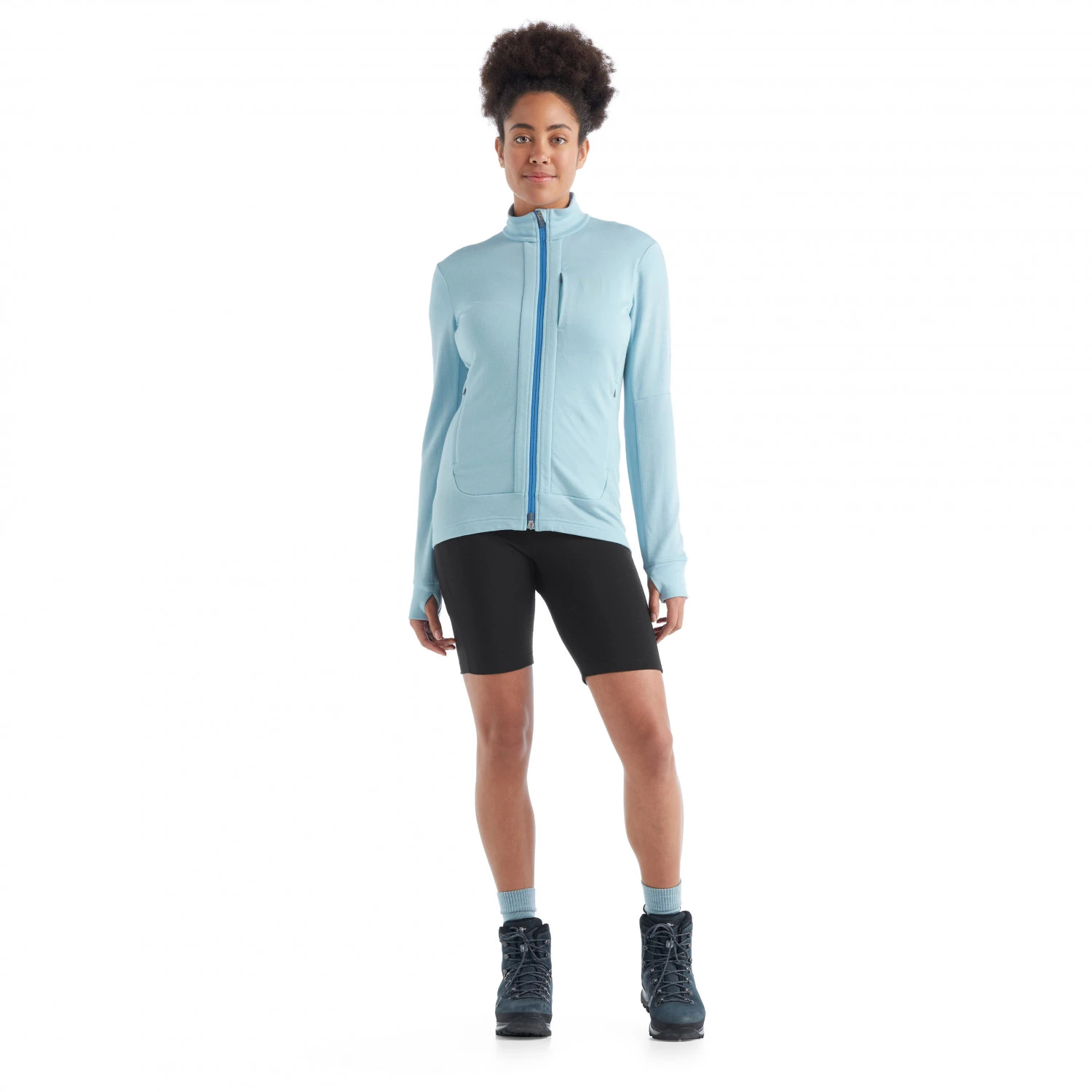 Icebreaker Women's Quantum III L/S Zip - Merino Jacket - Image 3