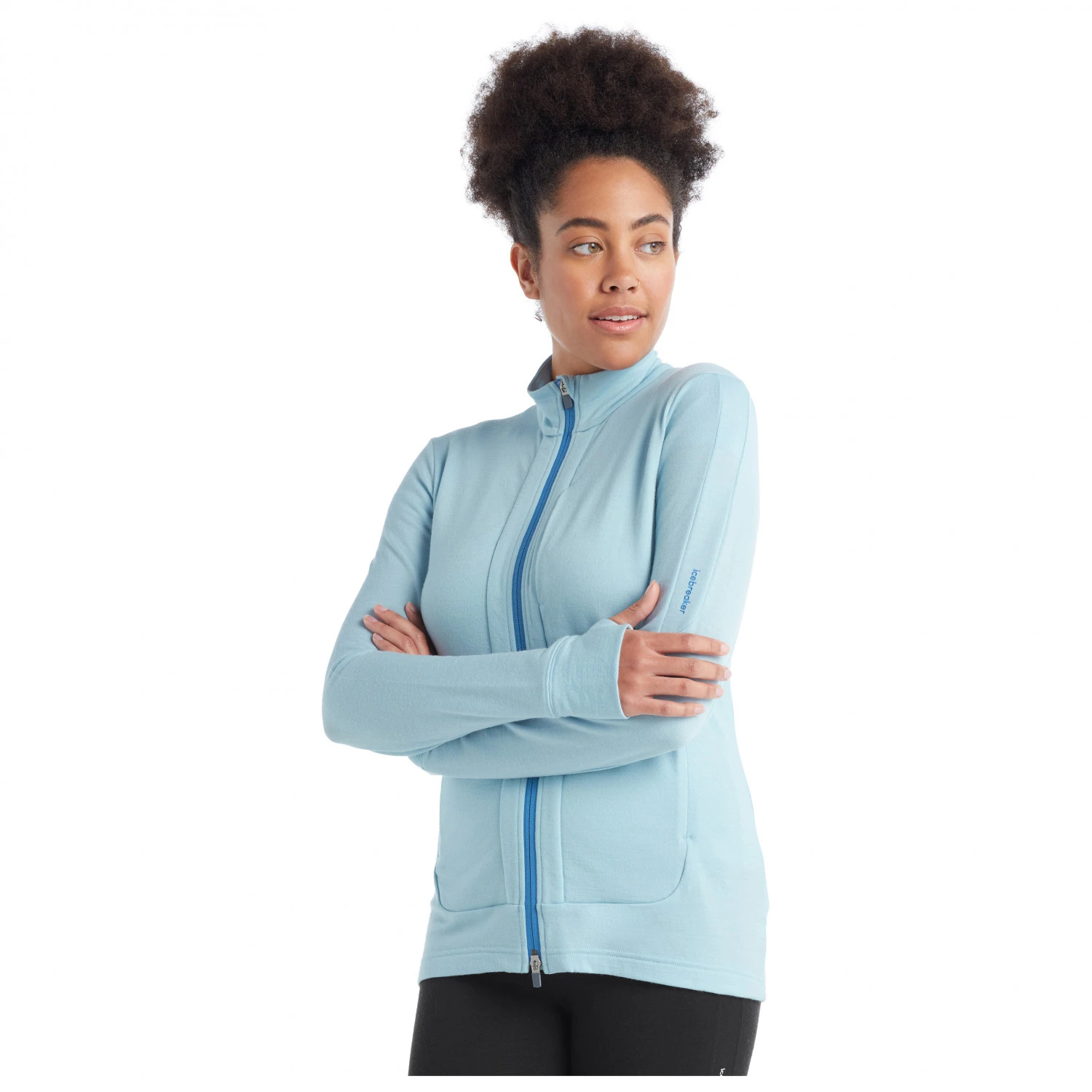 Icebreaker Women's Quantum III L/S Zip - Merino Jacket - Image 4
