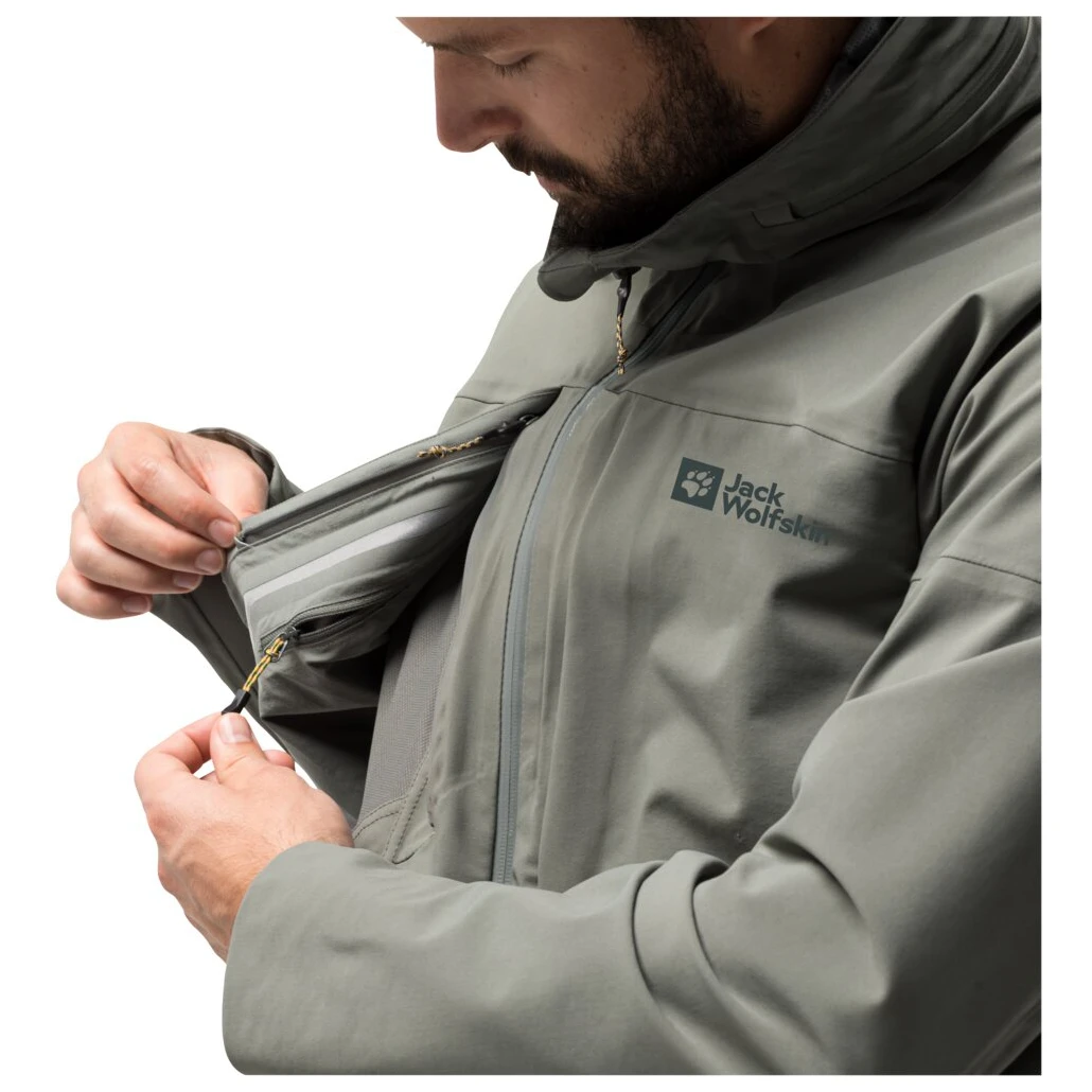 Jack Wolfskin Diskovera 3L Jacket - Waterproof Jacket - Image 9