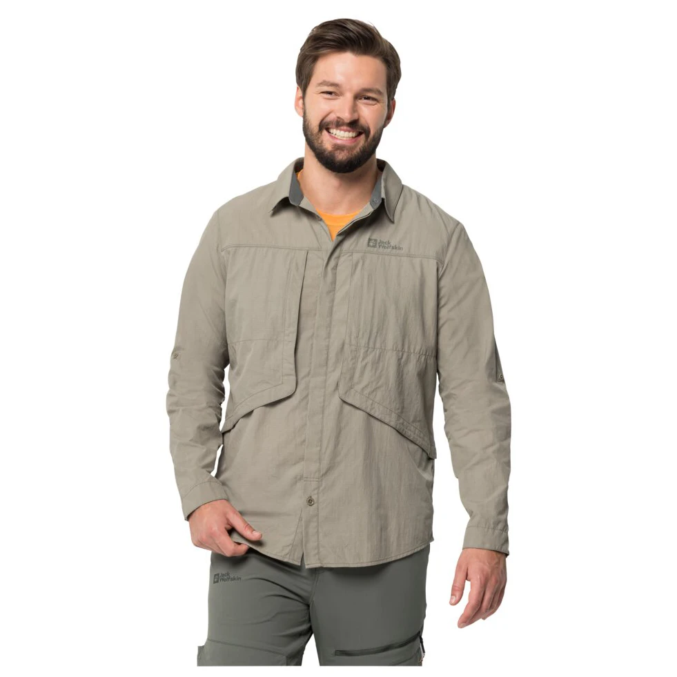 Jack Wolfskin Diskovera L/S Shirt - Shirt - Image 2