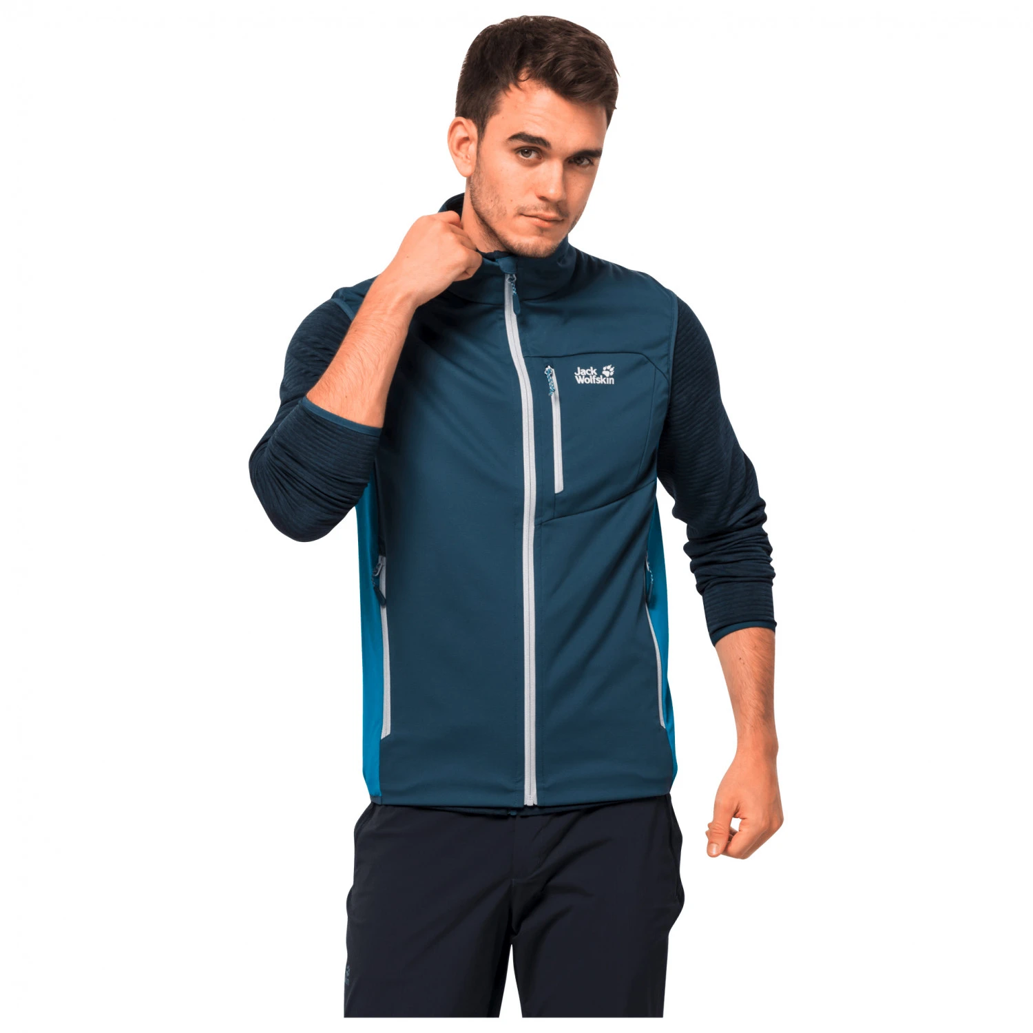 Jack Wolfskin Highest Peak Vest - Softshell Vest - Image 2