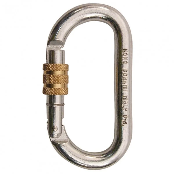 KONG Oval Stahlschrauber - Steel Carabiner