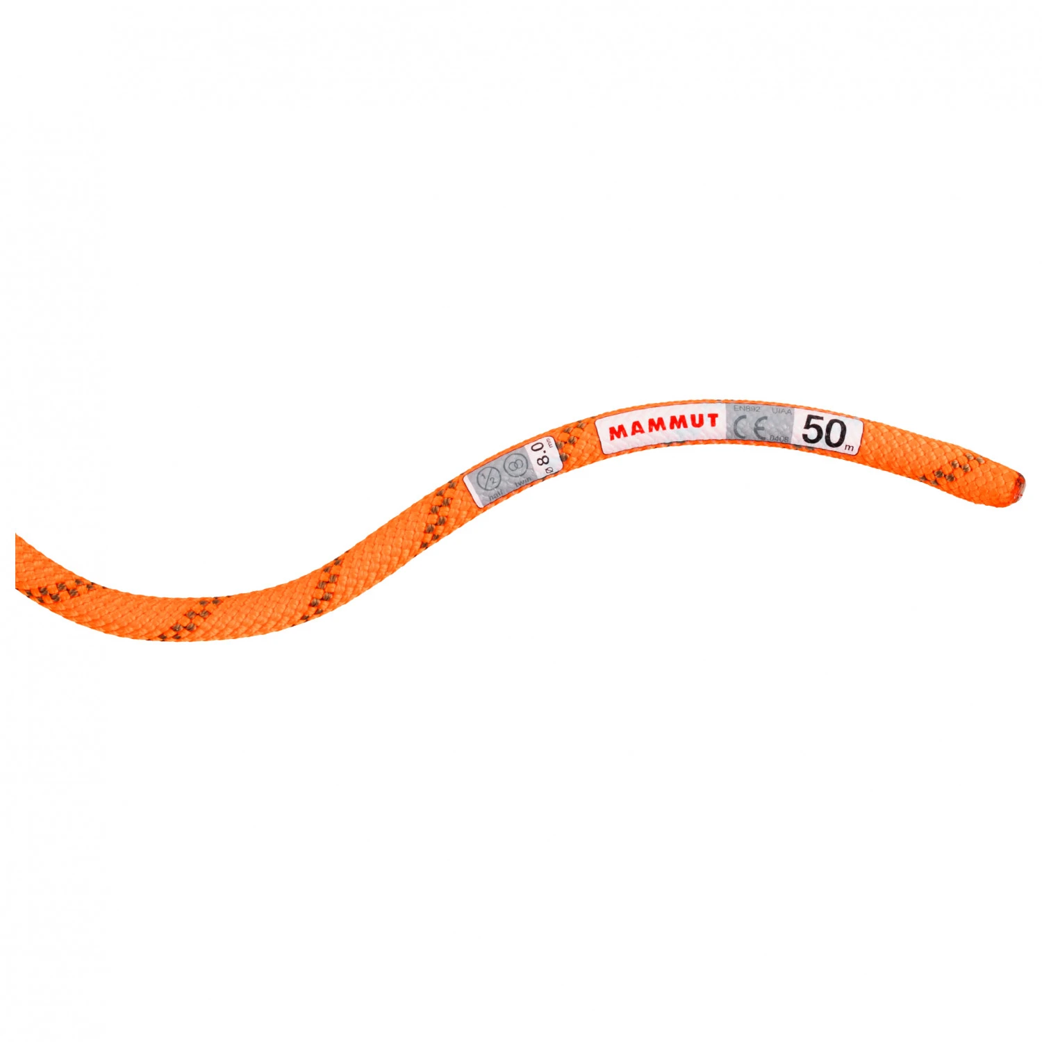 Mammut 8.0 Alpine Dry Rope - Half Rope - Image 2