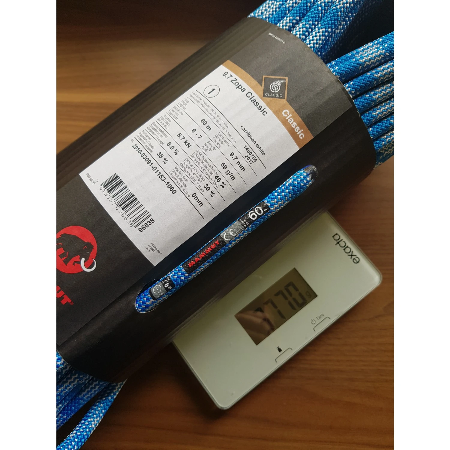 Mammut Zopa 9.7 - Single Rope - Image 4