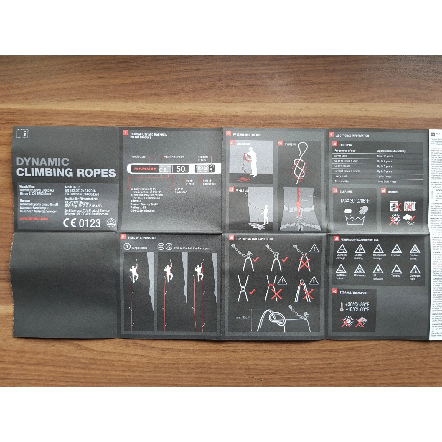 Mammut Zopa 9.7 - Single Rope - Image 8