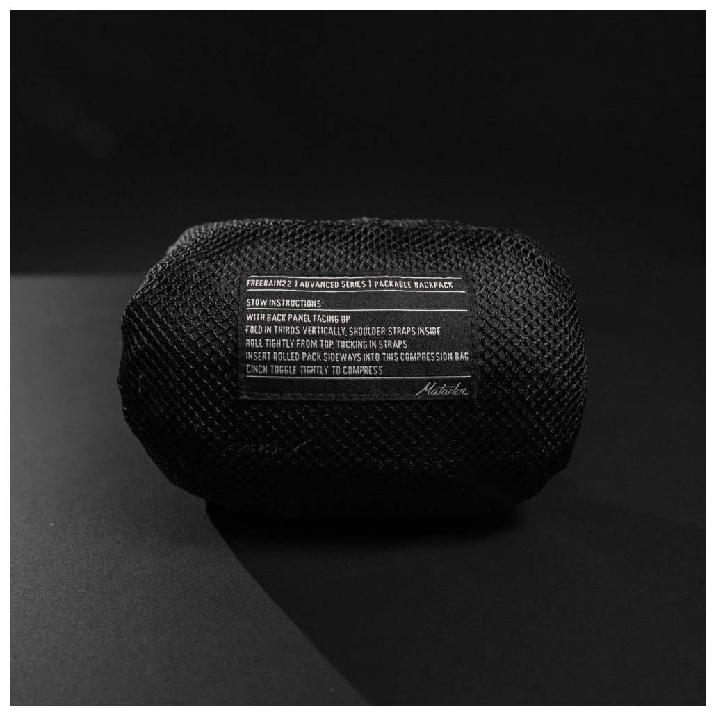 Matador Freerain22 Waterproof Packable Backpack - Walking Backpack - Image 6