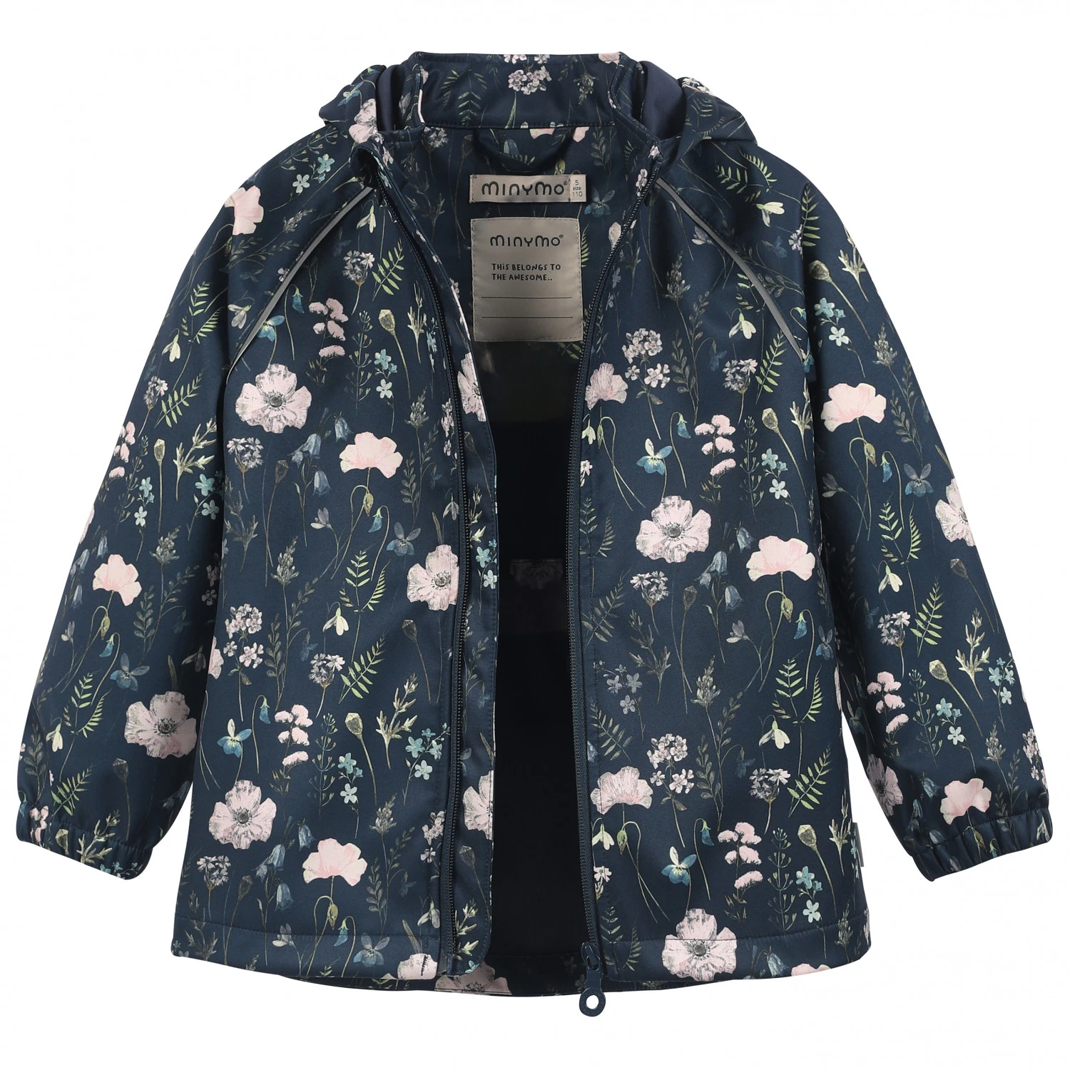 Minymo Girl's Softshell Jacket AOP - Softshell Jacket - Image 3