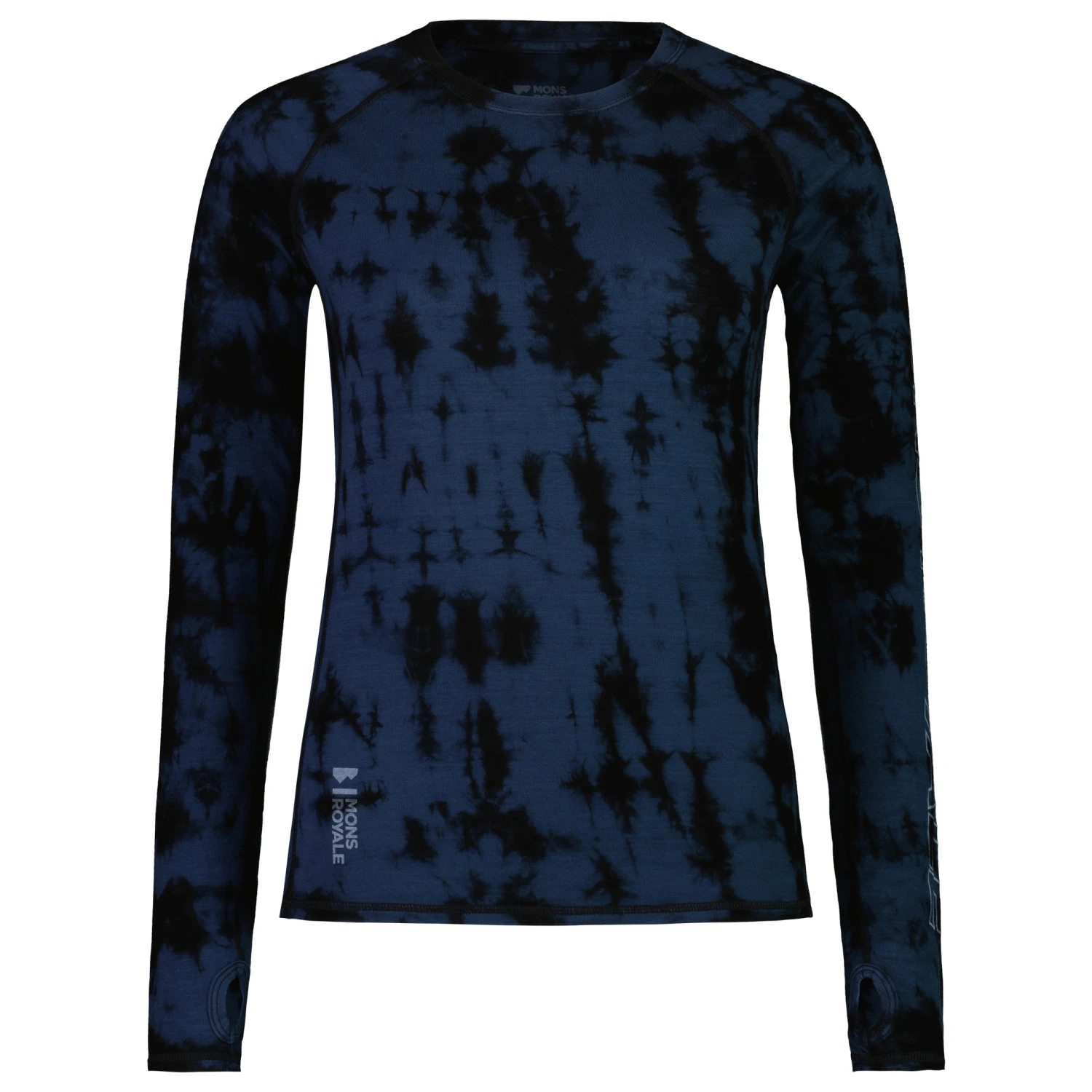 Mons Royale Women's Bella Merino Air-Con L/S Tie Dyed - Merino Base Layer