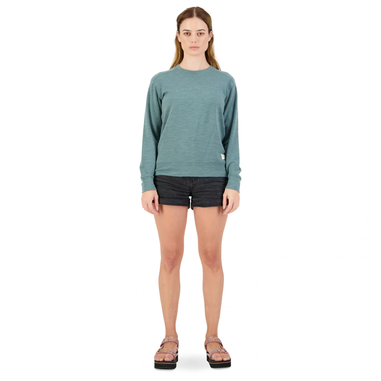 Mons Royale Women's Covert Lite Crew - Merino Jumper - Image 5
