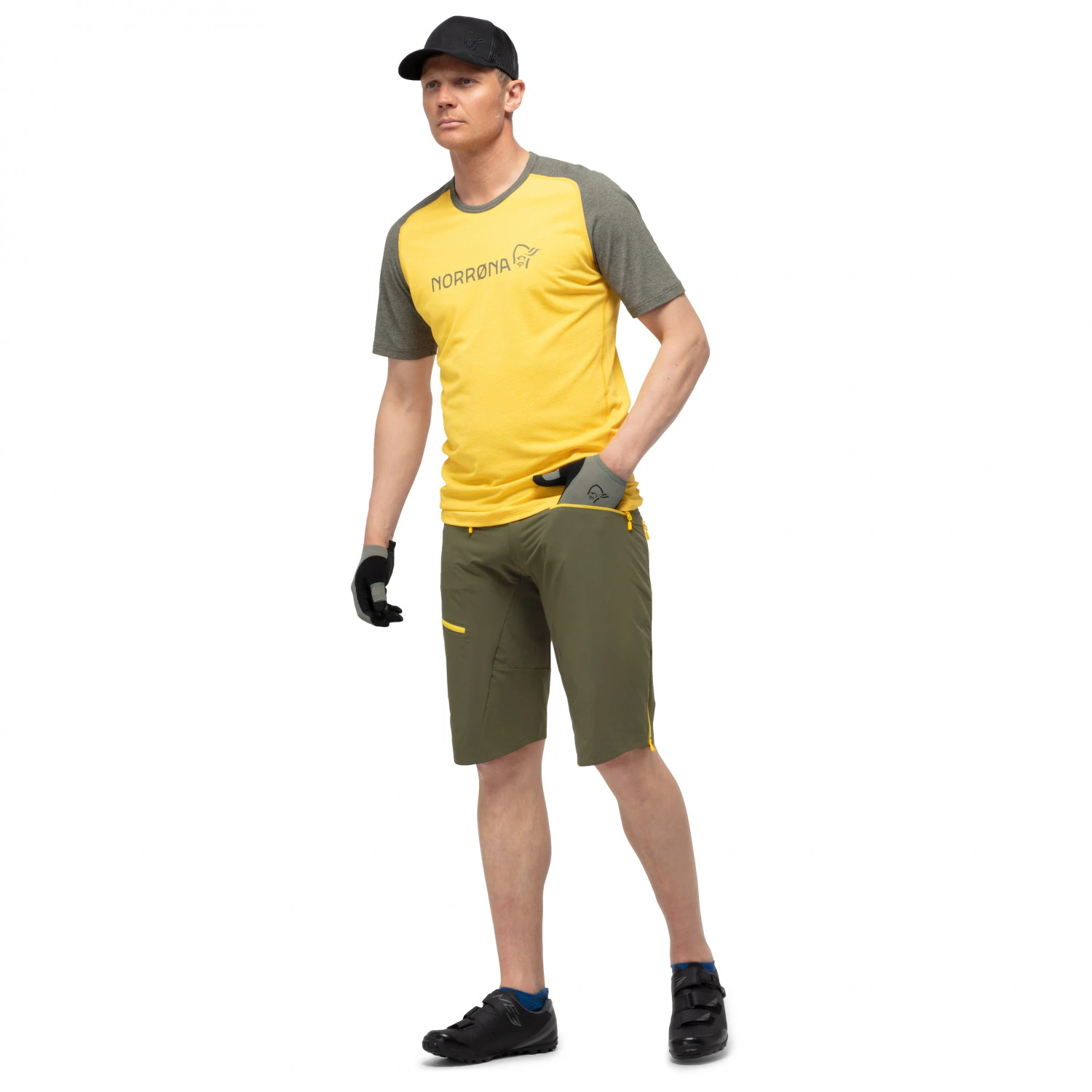 Norrøna Fjørå Flex1 Mid Weight Shorts - Cycling Bottoms - Image 5