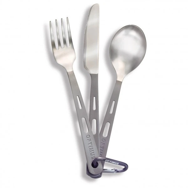 Optimus Titanium Besteck Set 3-Teilig