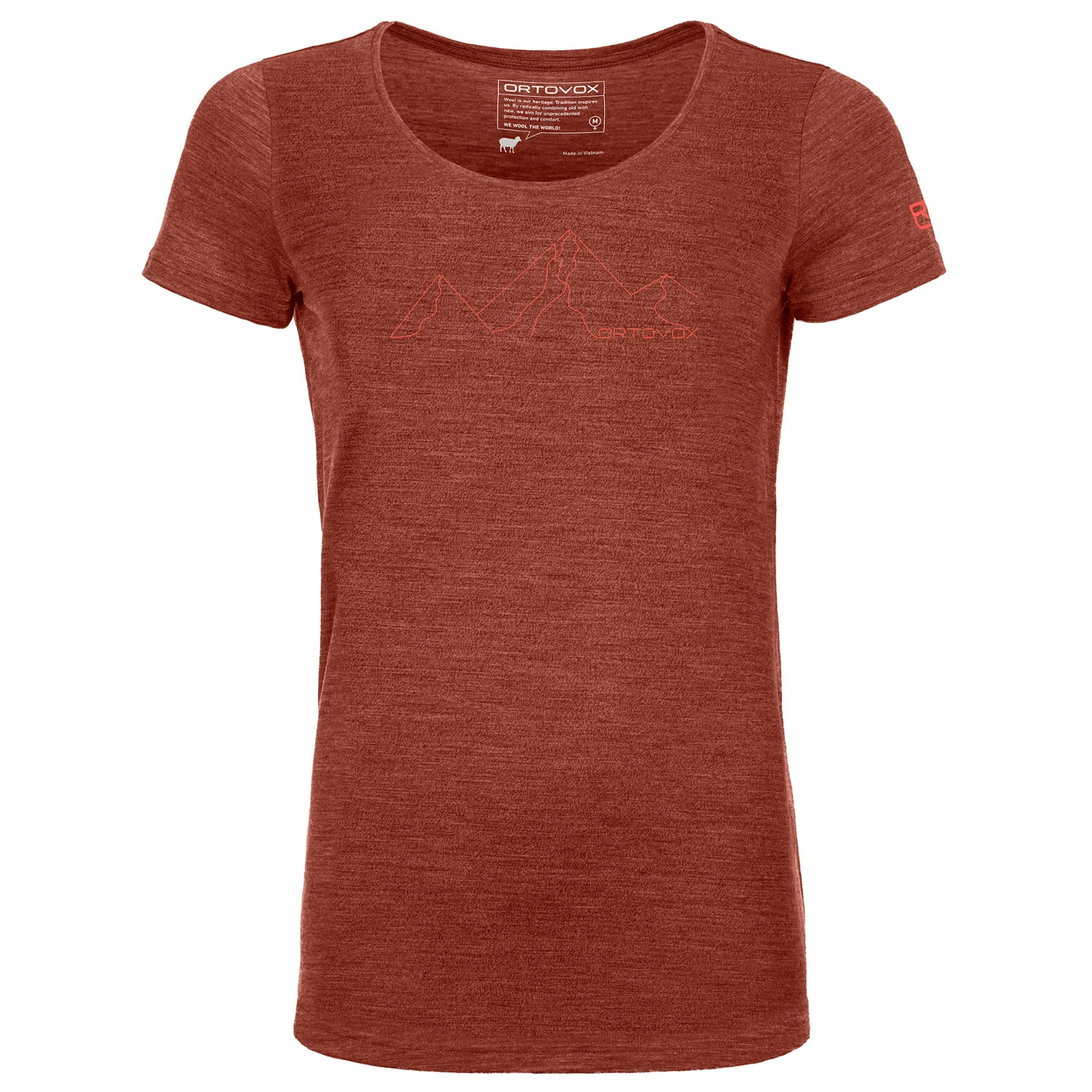Ortovox Women's 150 Coolountain Face Ts - Merino Shirt