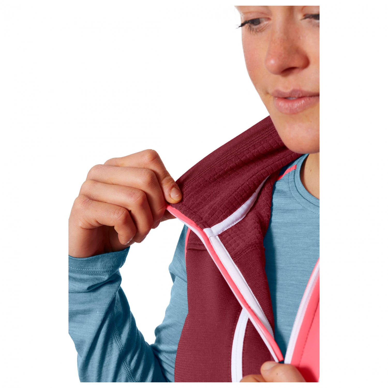 Ortovox Women's Fleece Grid Vest - Merino Vest - Image 3