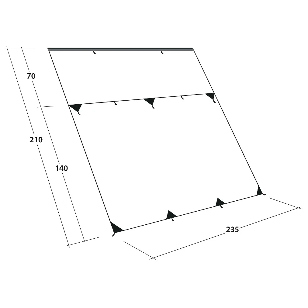 Outwell Hillcrest Tarp - Tarp - Image 6