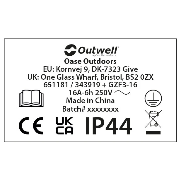 Outwell Opus Conversion Socket - Image 2