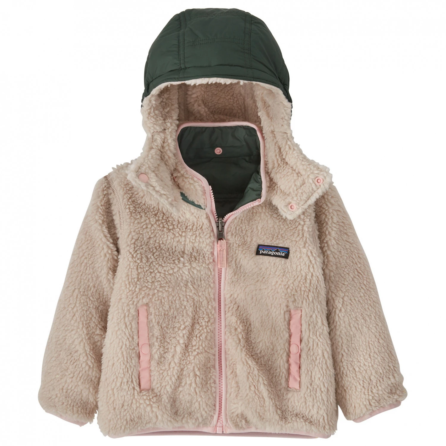 Patagonia Baby's Reversible Tribbles Hoody - Winter Jacket - Image 2