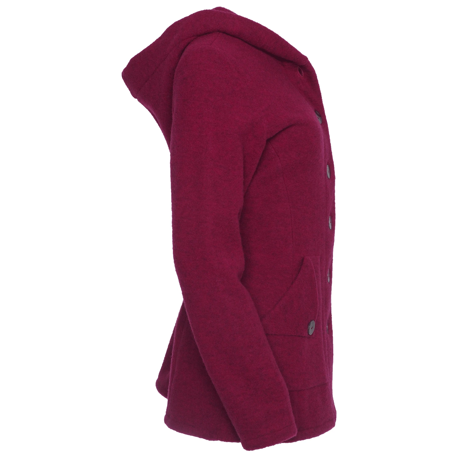Women's Wollfleecekapuzenjacke Mona - Merino Jacket - Image 3
