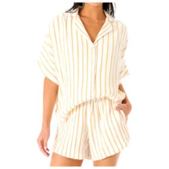 Rip Curl Women's Premium Surf Stripe S/S Shirt - Blouse