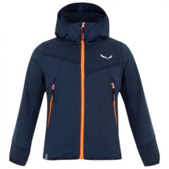 SALEWA Kid's Agner Melange PolarLite Full Zip Hoody - Fleece Jacket