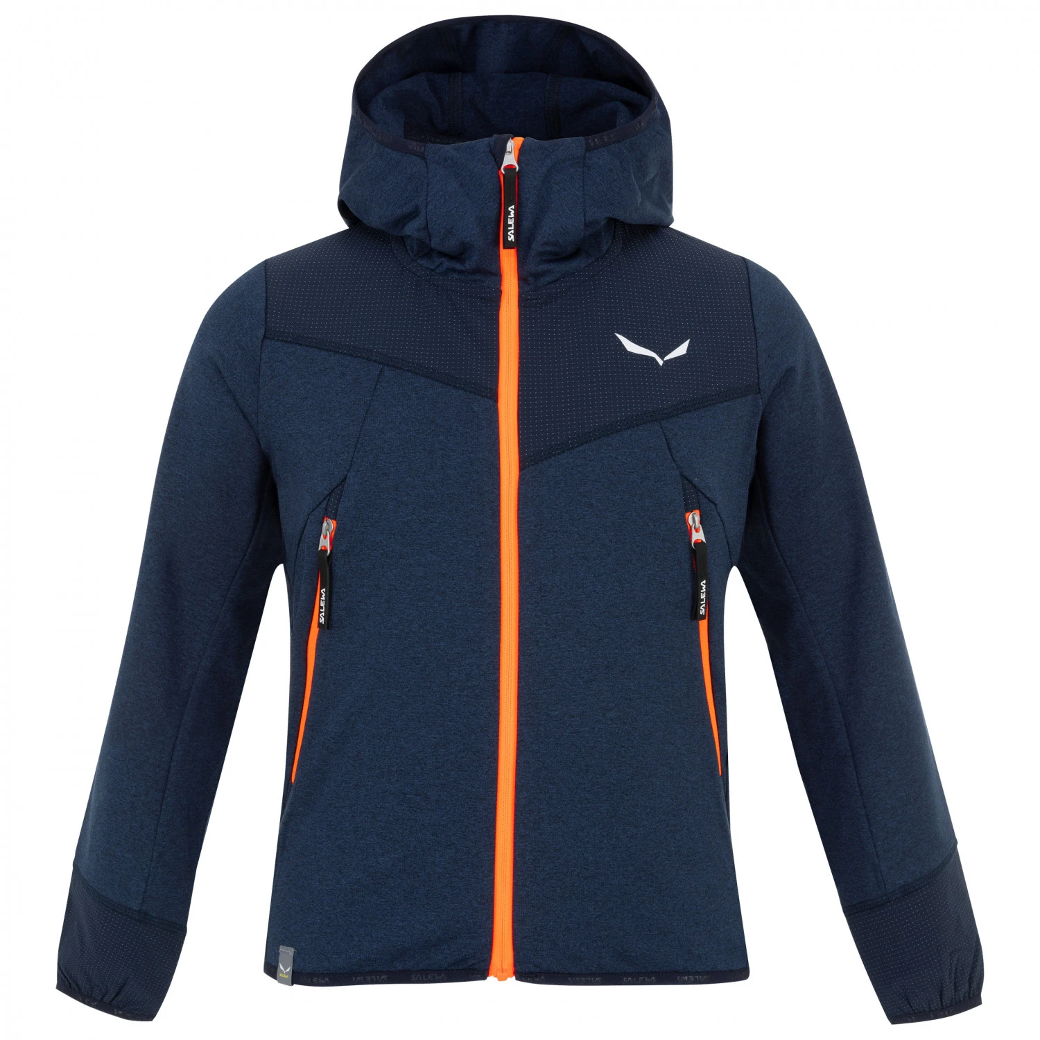 SALEWA Kid's Agner Melange PolarLite Full Zip Hoody - Fleece Jacket