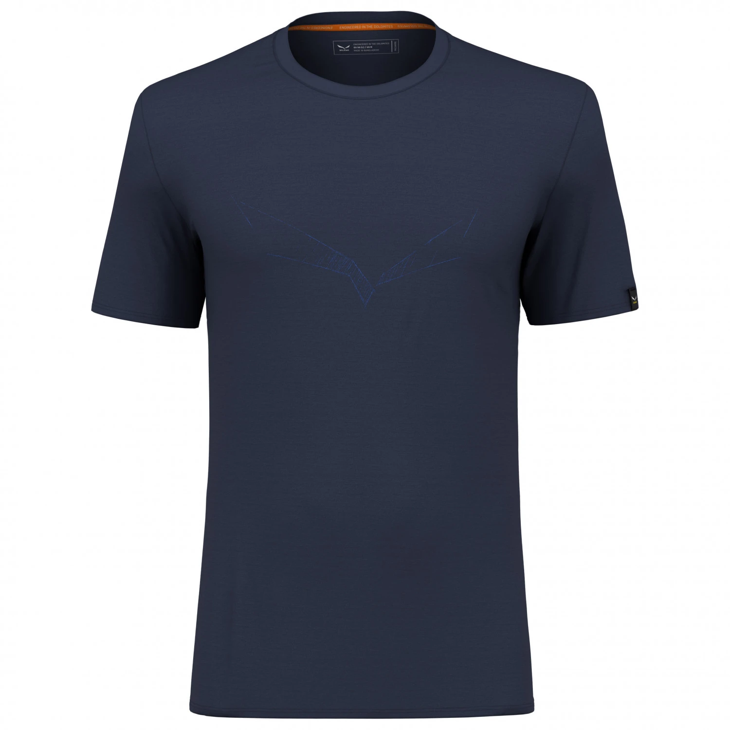 SALEWA Pure Eagle Sketch Alpine Merino T-shirt - Merino Shirt