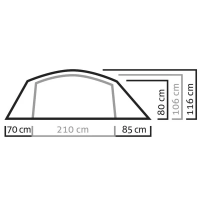 SALEWA Sierra Leone III Tent - 3-person Tent - Image 6
