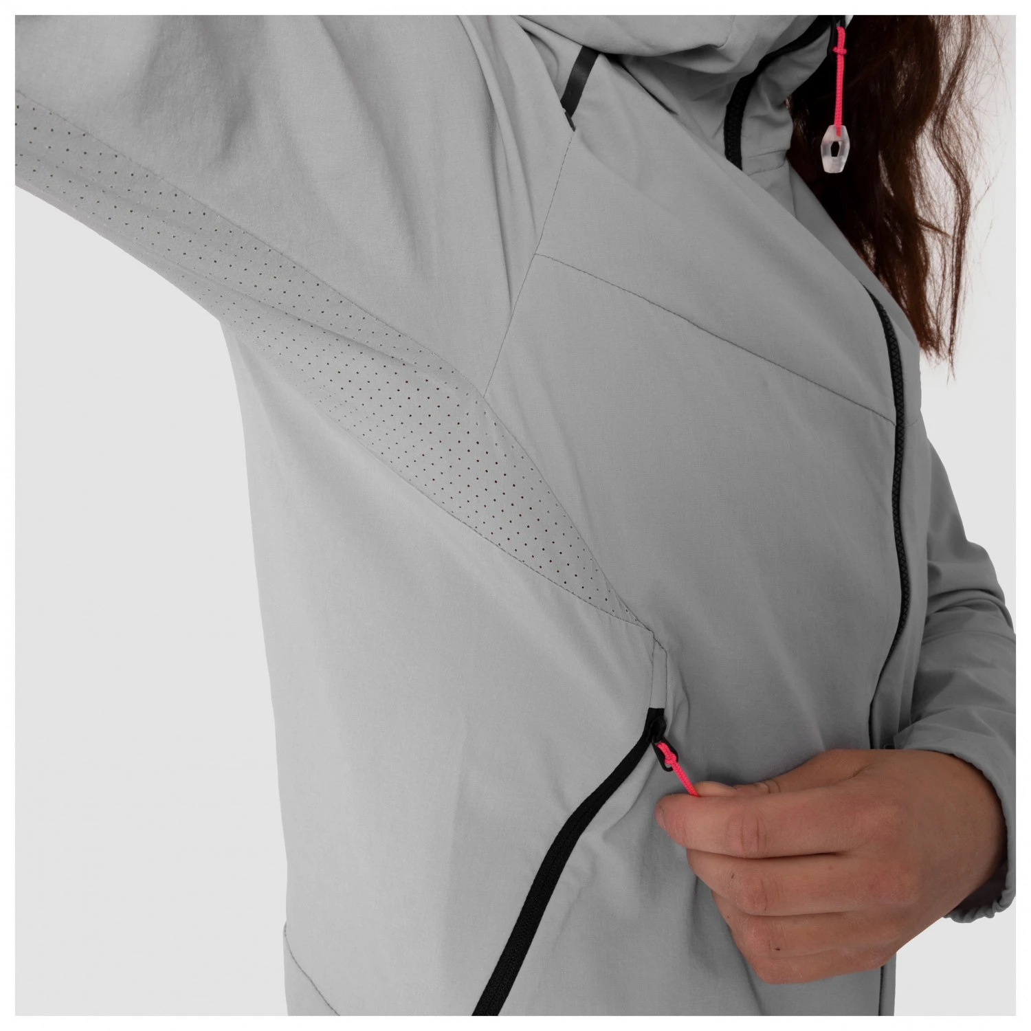 SALEWA Women's Pedroc DST Light Jacket - Softshell Jacket - Image 6