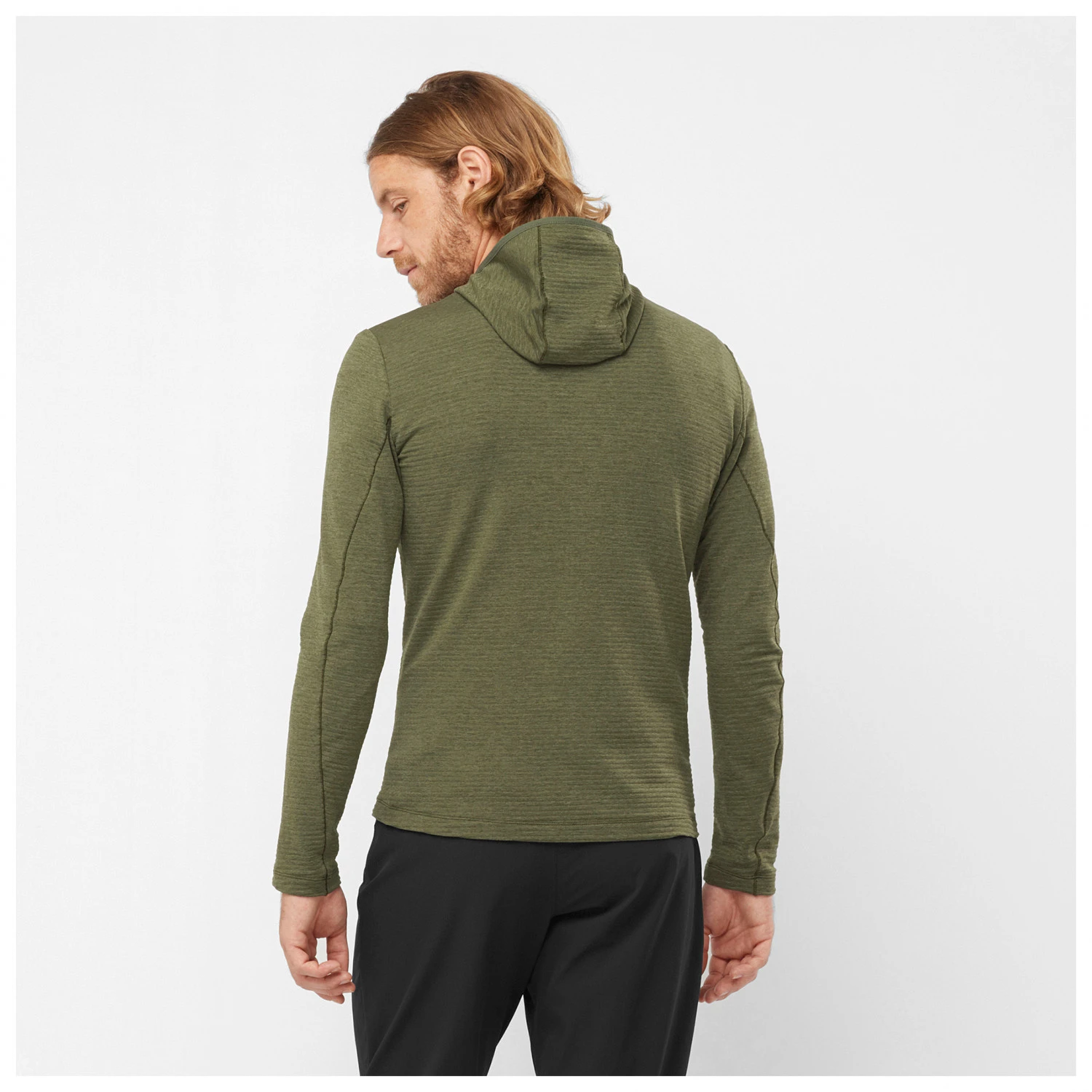 Salomon Outline Fullzip Hoodie - Fleece Jacket - Image 3