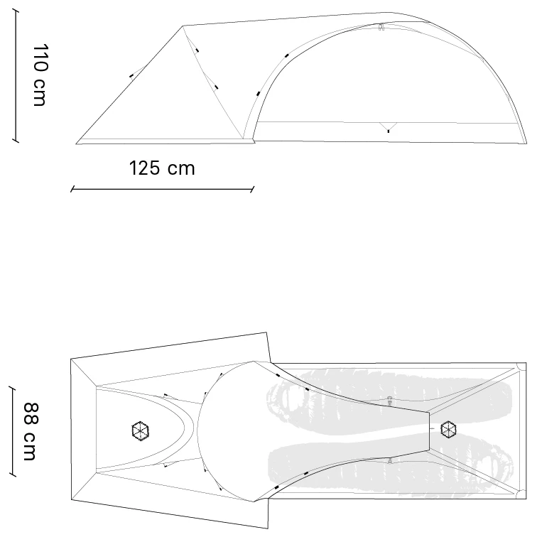 Samaya Vestibule Assaut 2 Ultra - Tent Extension - Image 10